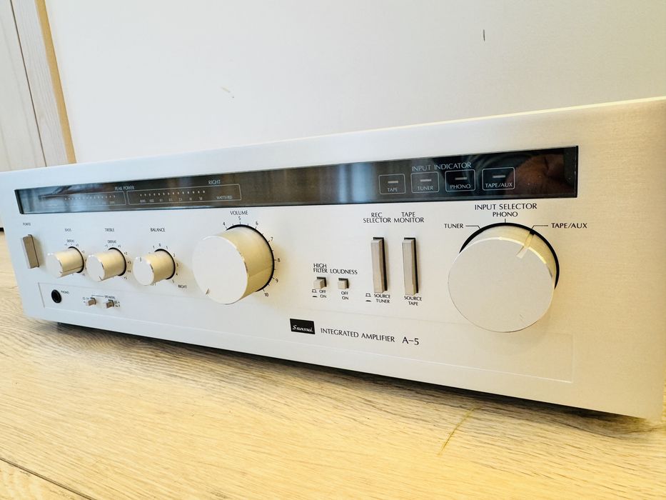 Sansui A-5 wzmacniacz hifi. Idealny