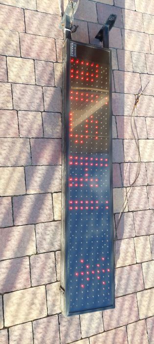 Tablica reklamowa LED baner wyswietlacz dwustronny