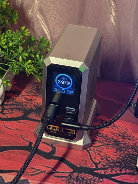 Зарядна станція Asometech 240w (4+2usb)