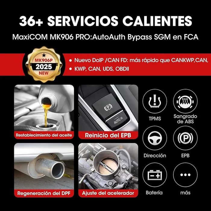 Autel  MK906 pro diagnóstico OBD