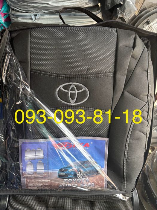 Чохли на Toyota Avensis/Auris/Camry/Carina/RAV4/Corolla/LC Prado