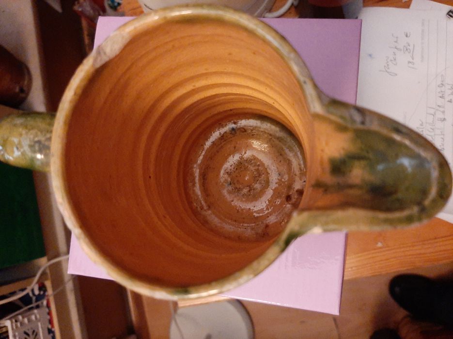 Canjirão/Jarro Vintage, em faiança