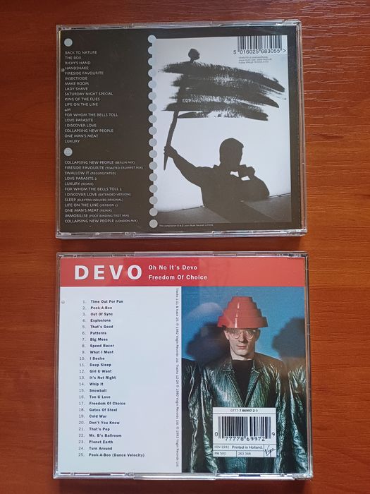 Fad Gadget & Devo ( 80's, Synth pop )