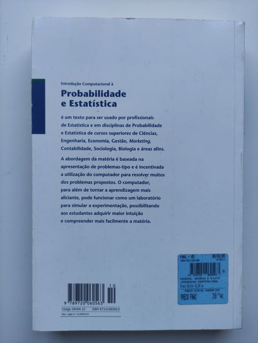 Introdução computacional à Probabilidade e Estatística