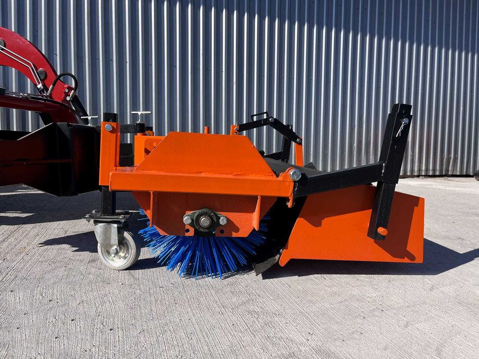 Zamiatarka Hydrauliczna WOM TUZ  Odśnieżarka NOWA 120 cm dostawa 48H RATY, zbiornik na nieczystości , opcja : szczotka boczna , raty nie metal-technik