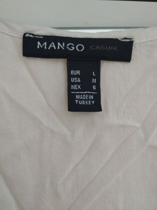 Vestido dourado Mango (como novo)