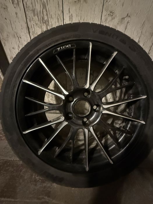 Alufelgi DOTZ Rapier 17" 225/45R17 Hankook | Komplet Śruby + Dekielki