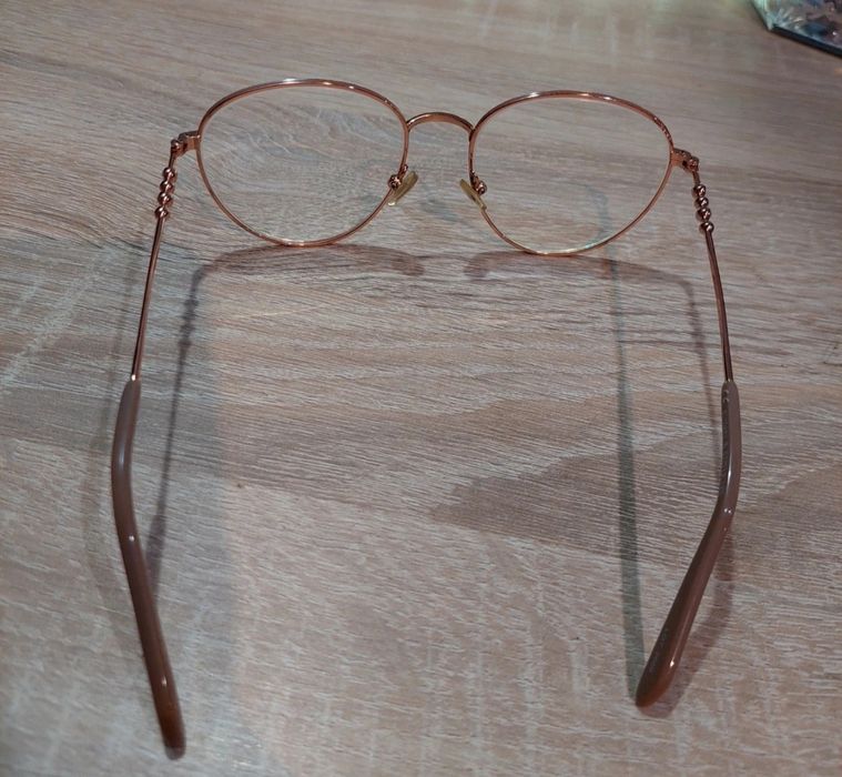Oprawki okulary solano różowe złoto damskie