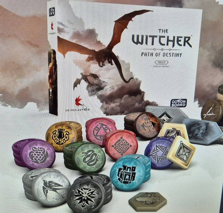 Wiedźmin Ścieżka Przeznaczenia wersja PL Delux- komplet