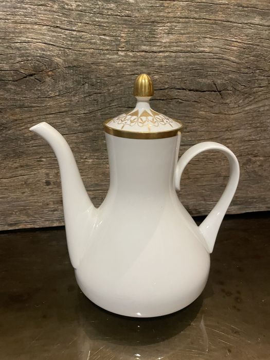 Stara porcelana WEIMER serwis kawowy dzbanek mlecznik cukiernica