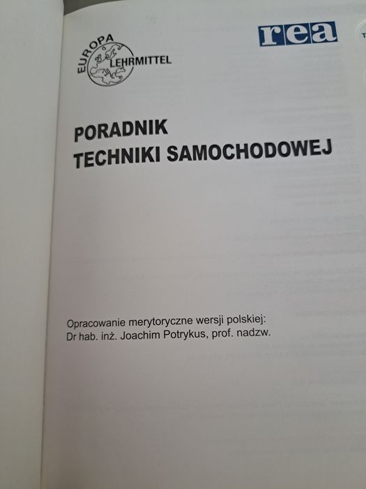 Poradnik techniki samochodowej
