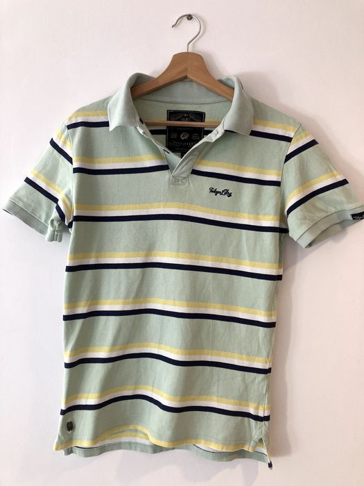 Koszulka polo męska w paski