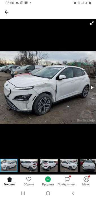 Разборка Hyundai kona модель с 2018 года