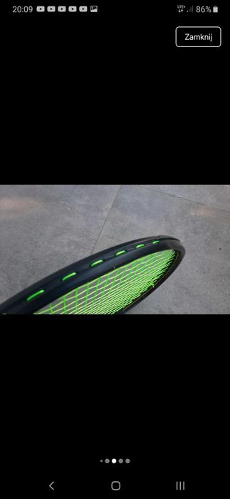 Rakieta tenisowa wilson pro staff 100