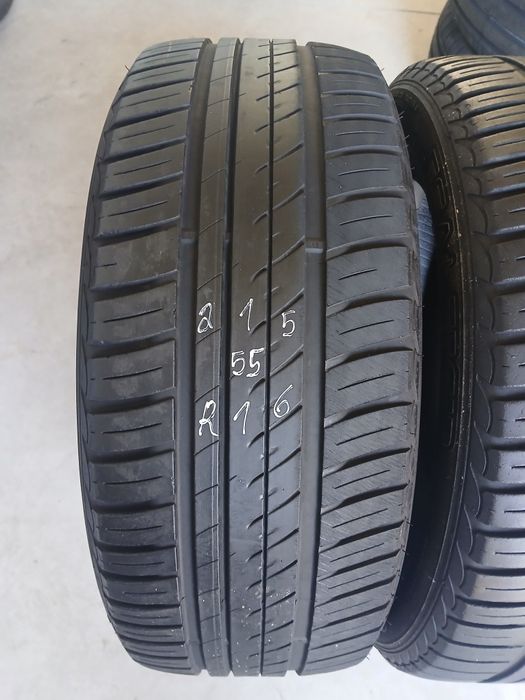 2 pneus 215 55 r16 Esa Tecar