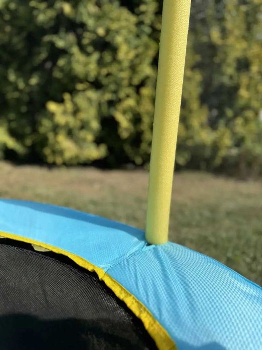 Батут манеж 170x107 см овальний з сіткою WCG Oval