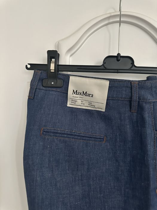 MAX MARA piękne spodenki jeansowe