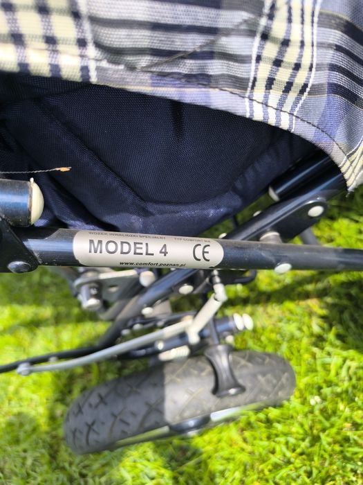 Wózek spacerowy specjalny specjalistyczny wytchnieniowy model 4 comfort