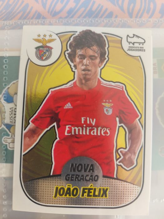 Cromo do João Félix n 376 futebol 18/19