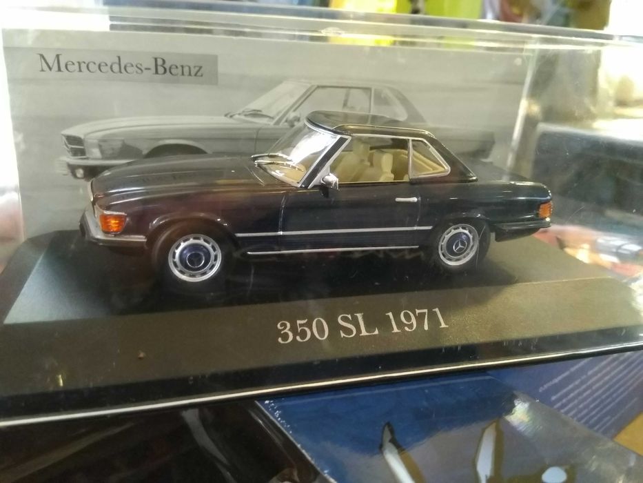 Miniatura Mercedes 350 SL 1971 Novo com caixa 1:43