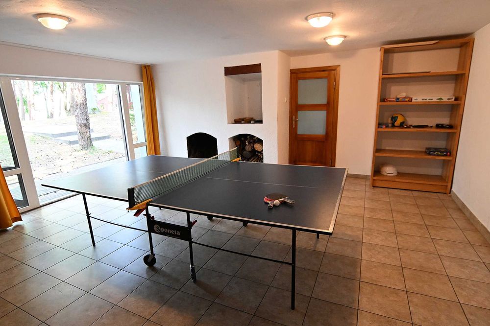 Dom na Kaszubach nad jeziorem Mausz.