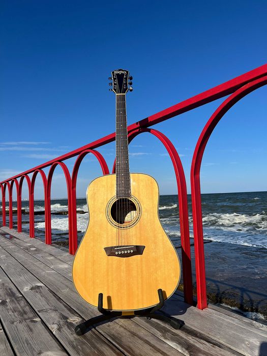 Гитара акустическая Washburn WCD18 с цельным топом. + чехол в подарок!