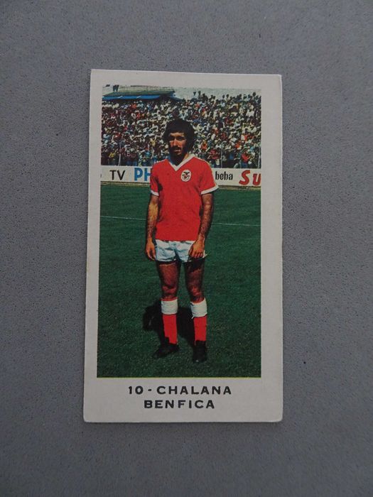 Cromo Chalana rookie - Ases do Futebol 76/77