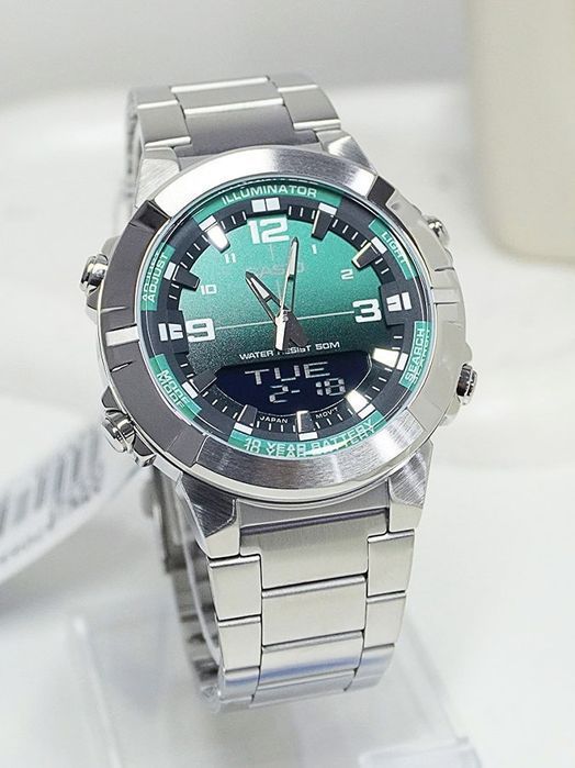 Годинник чоловічий Casio AMW-870DA-3A Оригінал Гарантія Часы Касио