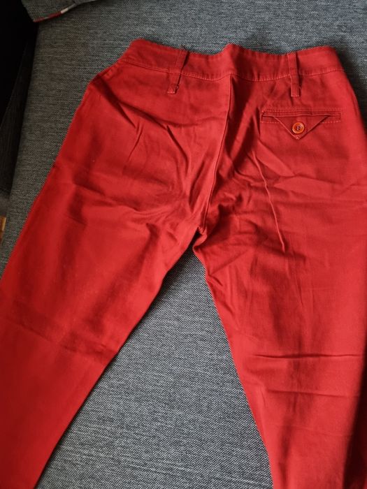 Spodnie czerwone
