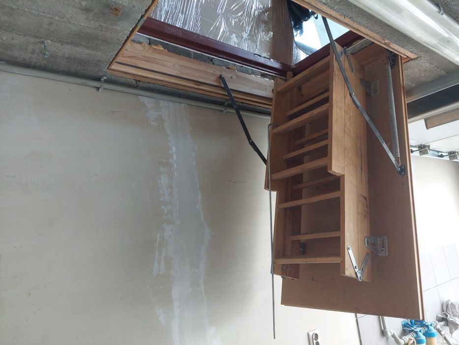 Schody strychowe 120x60