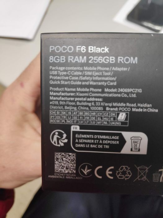 Poco F6 8GB/256GB Como novo