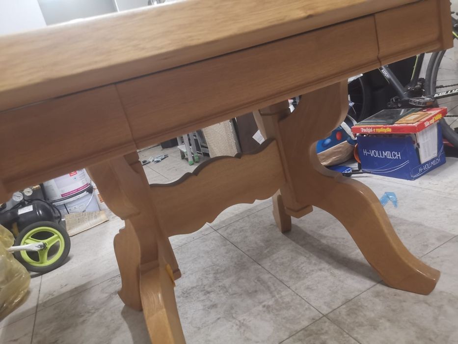 2 Stoły Antyczne Dębowe, Niemieckie