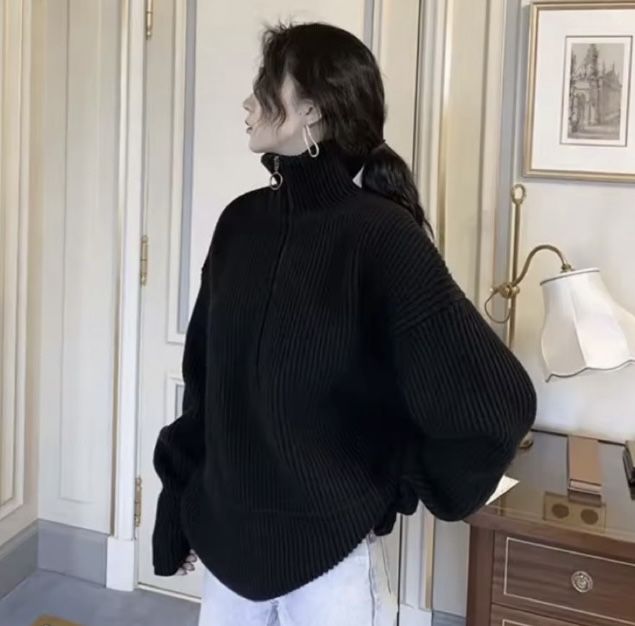 Костюм теплий в рубчик чорний стиль та комфорт