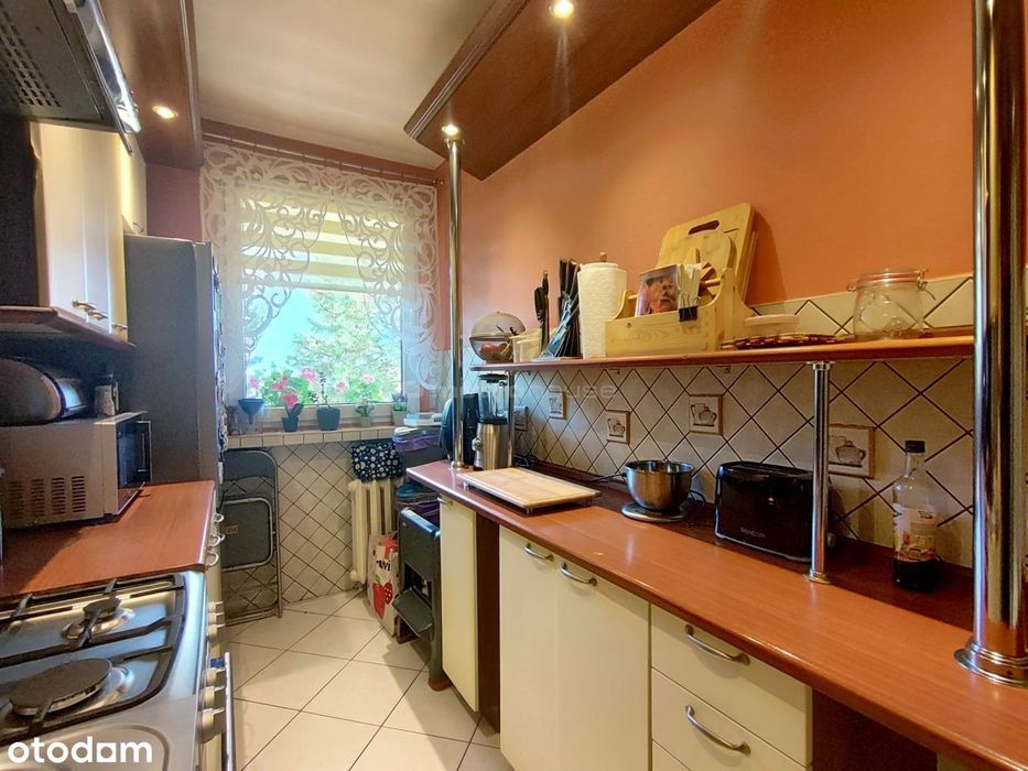 48 m², 2 pokoje, I piętro, balkon i zieleń