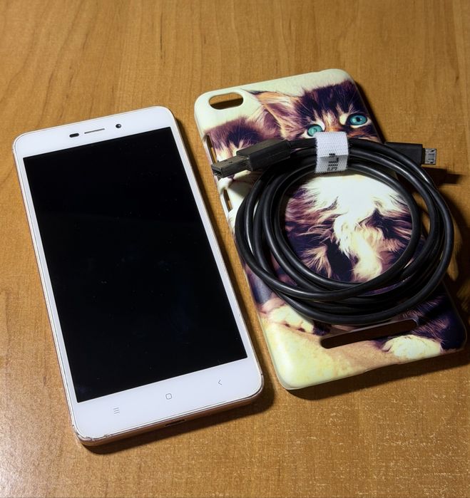 Sprzedam Xiaomi Redmi 4A (Rose Gold) – Ekran bez rys