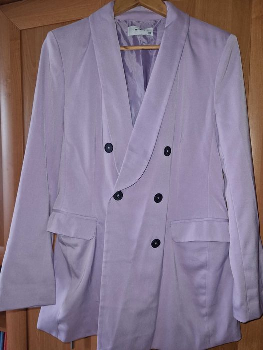 Marynarka liliowa Reserved S