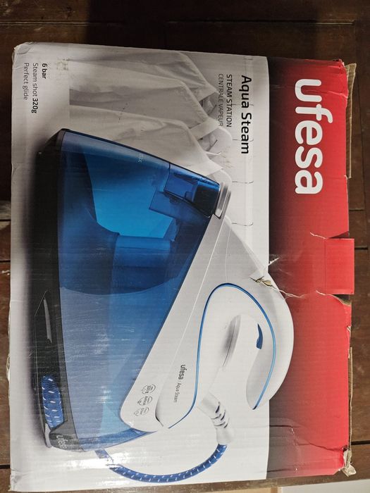 Ferro com Caldeira UFESA Aqua Steam 6bar