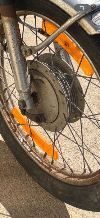 M83 roda frente , contadores e mais pecas