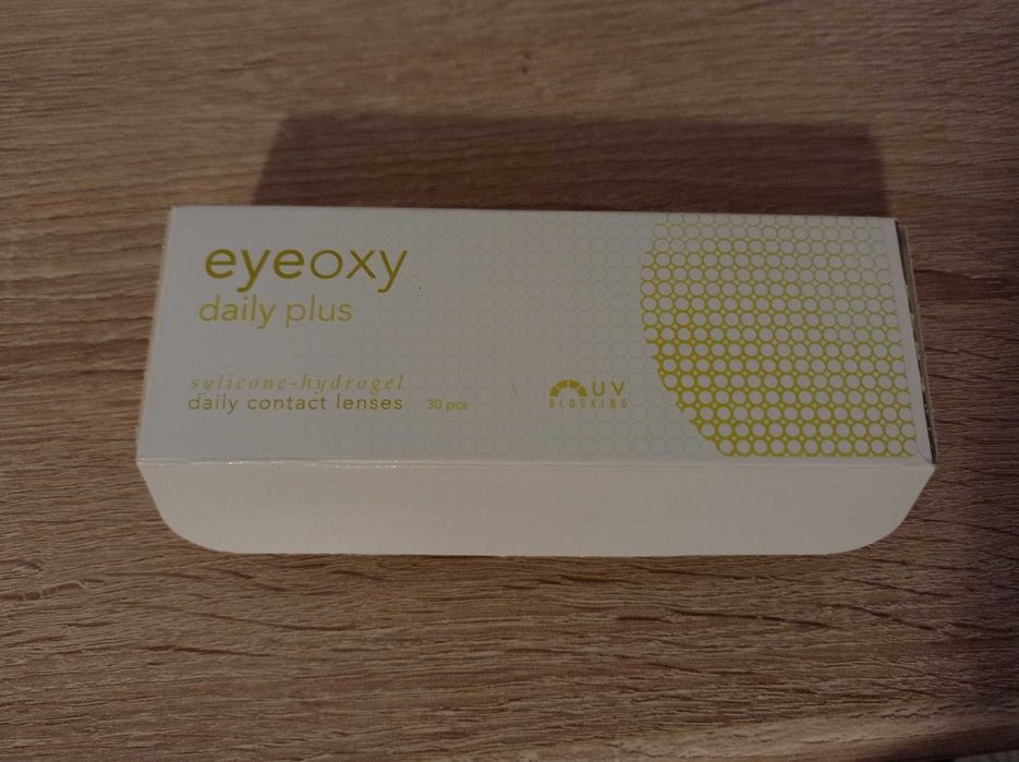 soczewki jednodniowe eyeoxy daily plus -4,50 LUB -4,25 [BC 8.6, DIA 14.0]