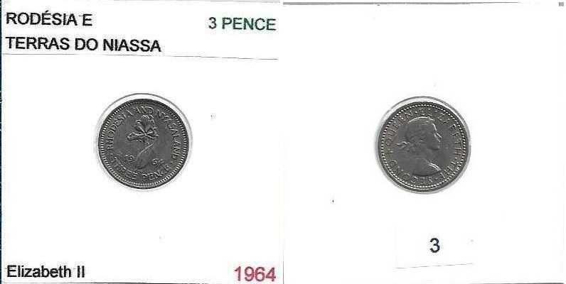 Rodésia e Terras do Niassa - - - - - Moedas