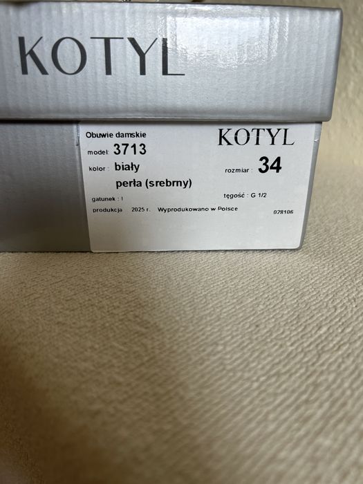 Damskie Buty Ślubne Kotyl