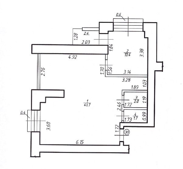 Продаж  3.к кв. в Яремче ЖК «Крайобраз»  біля річки Прут.