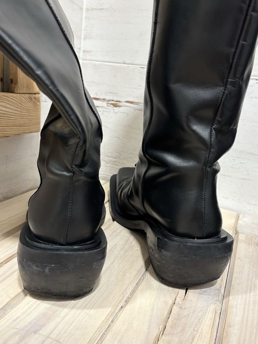 Alohas Carlem Boots czarne skórzane kozaki kowbojki skóra naturalna 41