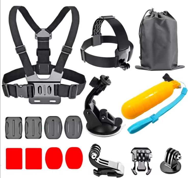 Akcesoria do kamer Insta360 Gopro DJI Action zestaw 21 częściowy