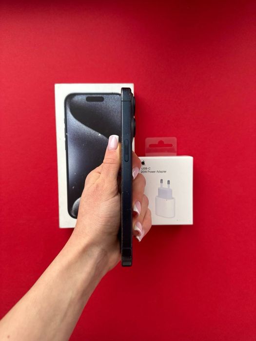 Терміново! iPhone 15 Pro 256gb! Фізична сім! + Комлект! Айфон 15 про