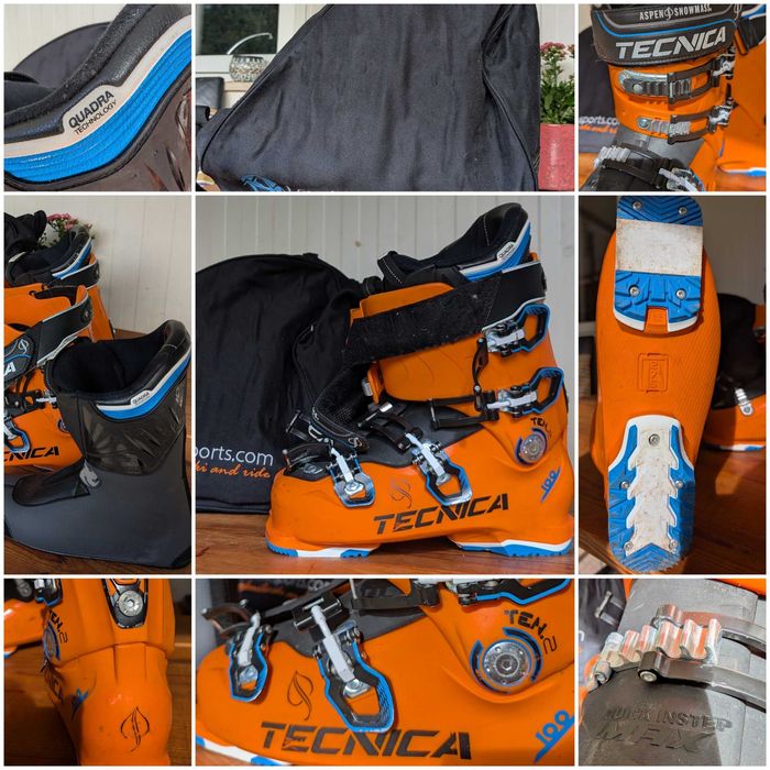 Botas de esqui alpino Tecnica 42,5 flex 100