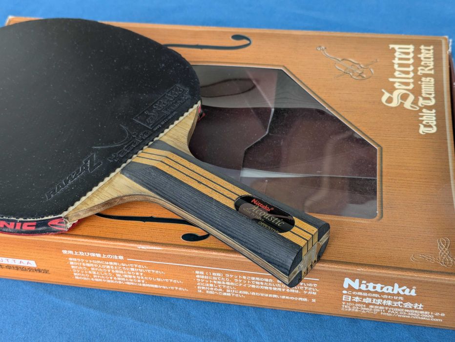 Raquete Nittaku Acoustic Large Handle Rakza Z