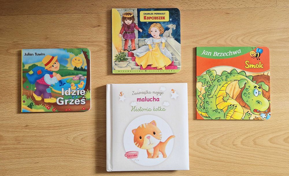 Książeczki dla dzieci Kopciuszek Smok