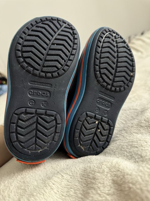Дитячі гумаки, гумачки Crocs, на хлопчика , 10 розмір