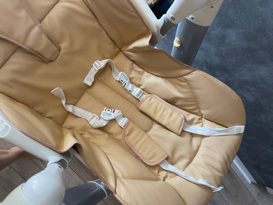 Стілець для годування + закачующий центр MominLove TwinkleDuo Стульчик